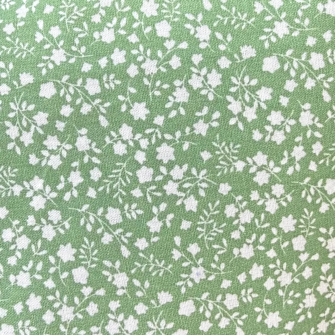 Tissu Suzette vert